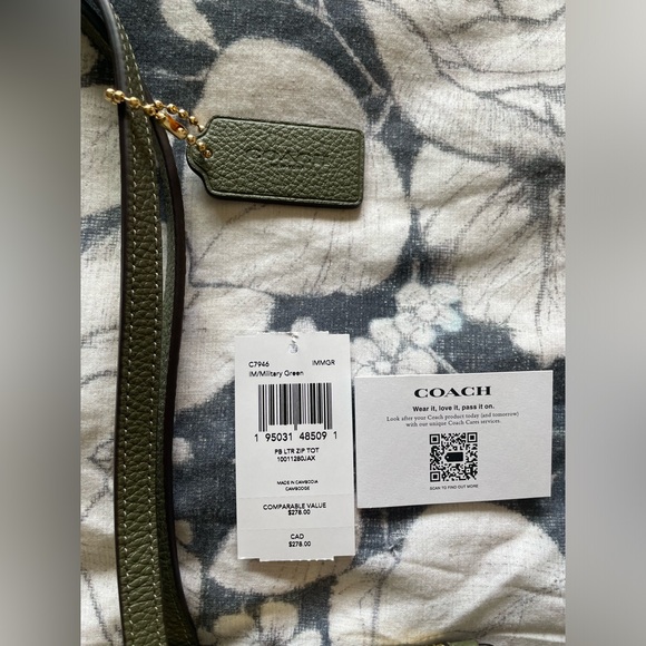 Coach Pebble leather zip tote - Picture 5 of 12